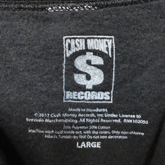 Cash Money Records Gold Foil Logo Crewneck Sweater Large - Picture 4 of 4